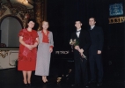 Šandor Peter - absolutní vítěz - K. Herajnová. D. Šimonková a J. Petrof
